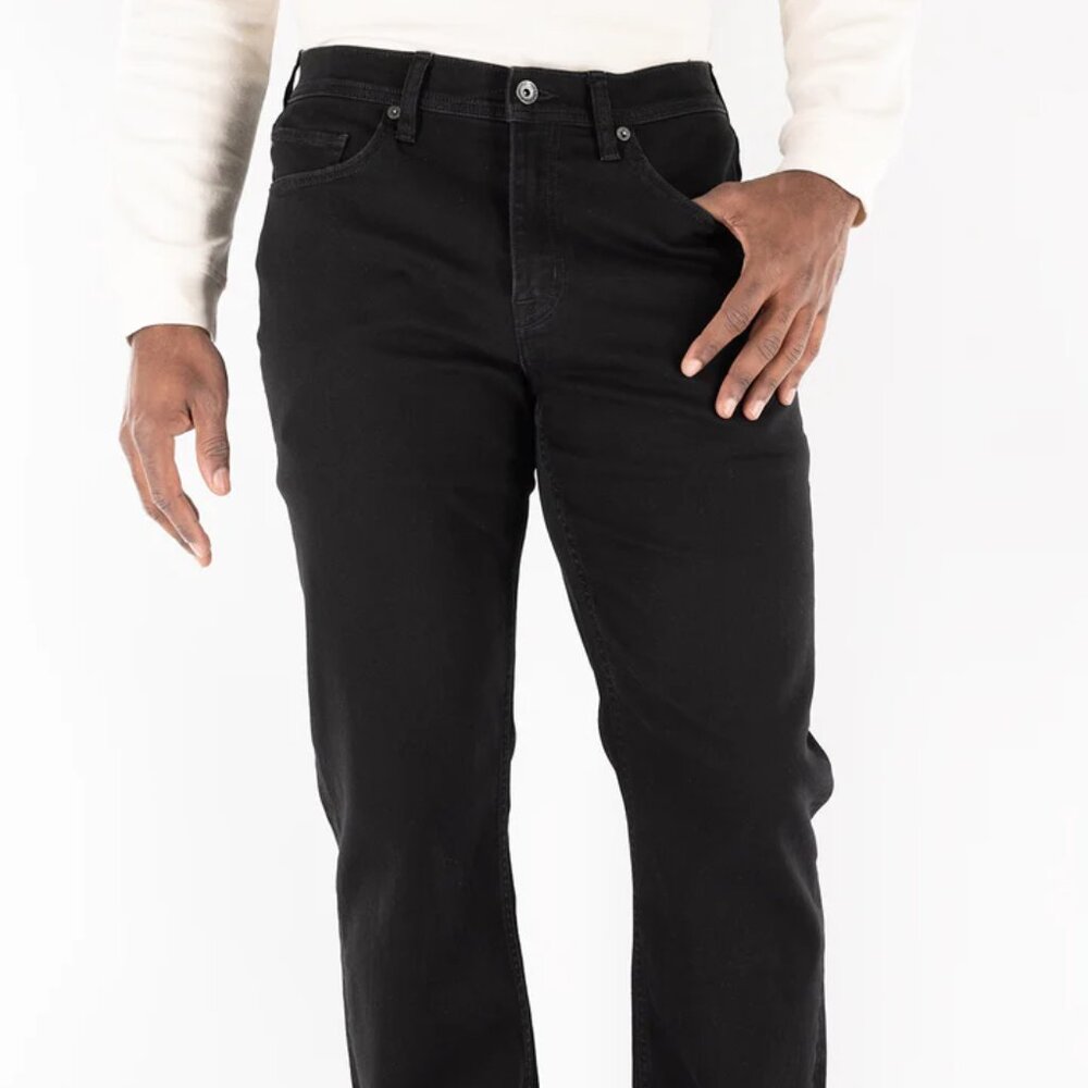 NEW DEVIL-DOG DUNGAREES Relaxed Fit Slraight Leg Men's Jeans Black Size 38 x32